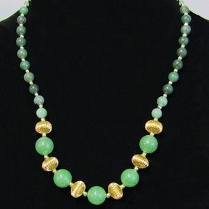 Double Jade Necklace
